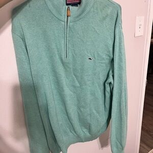 Vineyard Vines Men's Green Sweater